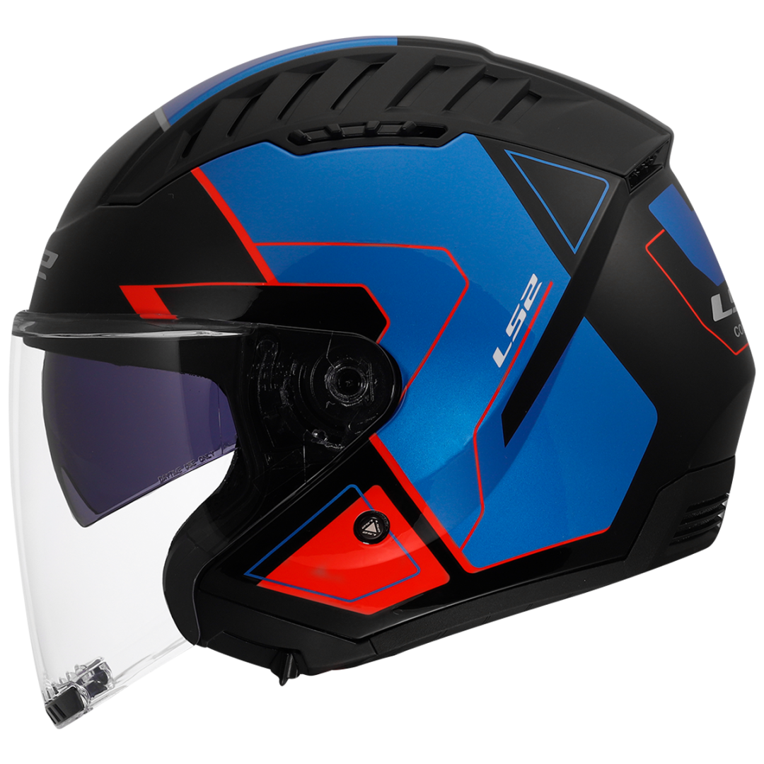 LS2 OF600 COPTER 2 TANGO BLACK / BLUE / RED