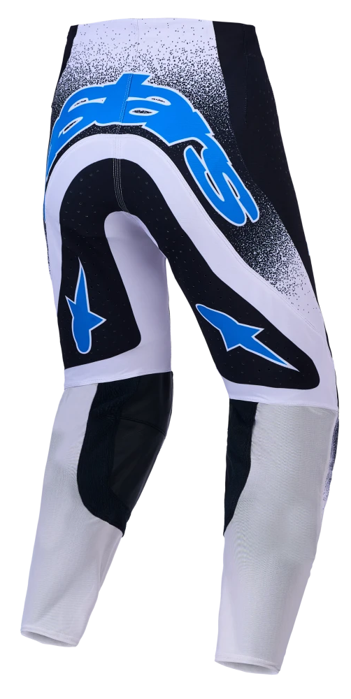 ALPINESTARS SUPERTCEH HITEN AFD BLACK / LIGHT LILAC / BLITHE BLUE PANTS