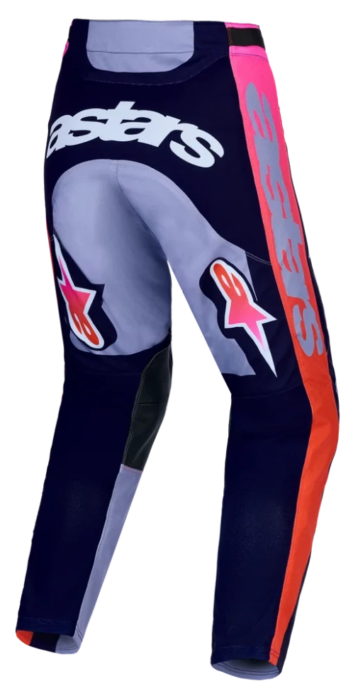 ALPINESTARS RACER AIR HUNT LIGHT VIOLET / DEEP PURPLE / PINK FLUO PANTS