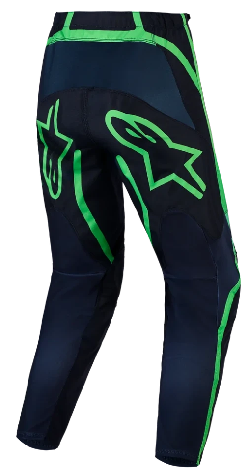 ALPINESTARS FLUID APEX V2 BLACK / GREEN FLUO PANTS