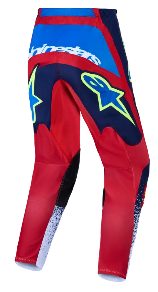 ALPINESTARS FLUID DRAG BLUE NAVY / FIRE RED / WHITE PANTS