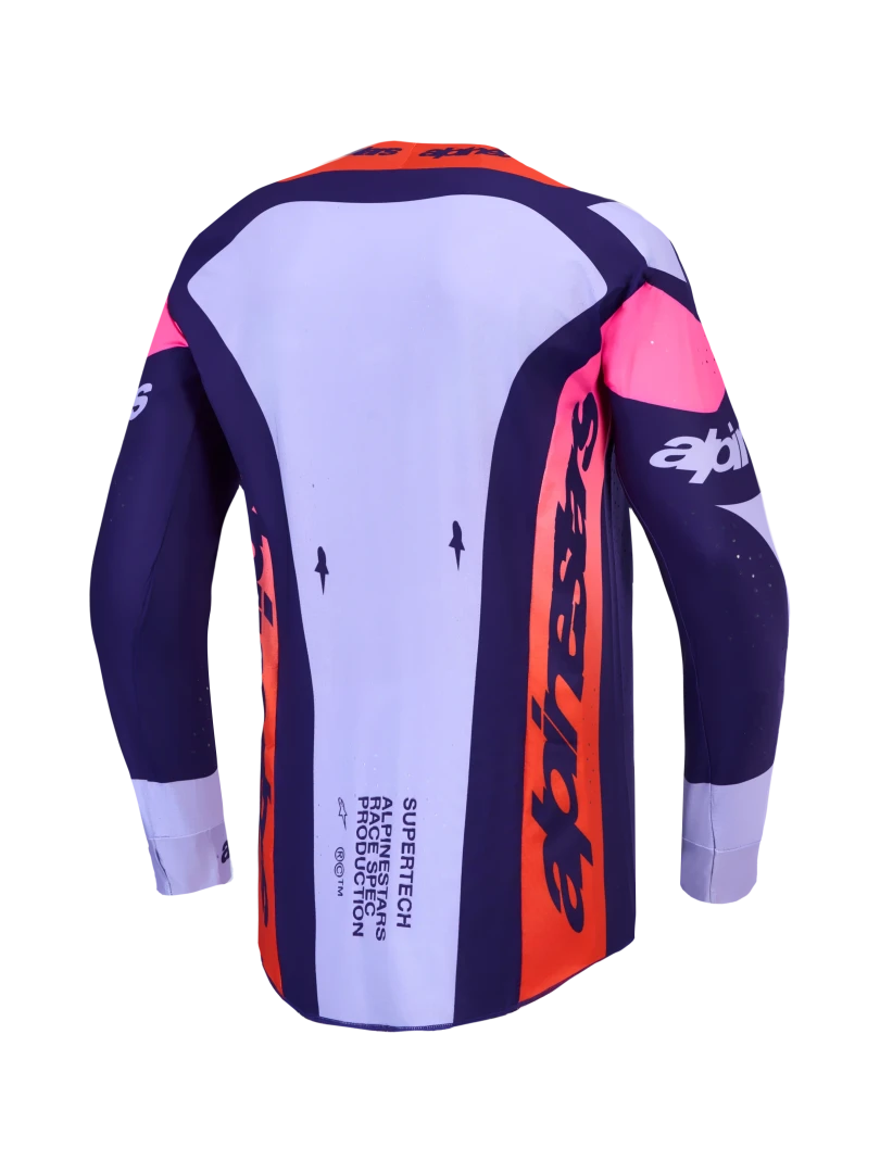 ALPINESTARS SUPERTECH DYNA LIGHT VIOLET / DEEO PURPLE / PINK FLUO JERSEY