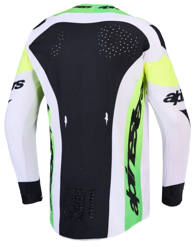 ALPINESTARS SUPERTECH DYNA LIGHT LILAC / GREEN FLUO / BLACK JERSEY