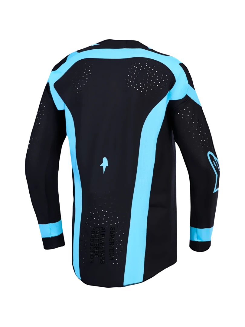ALPINESTARS SUPERTECH VESTA BLACK / TURQUOISE JERSEY