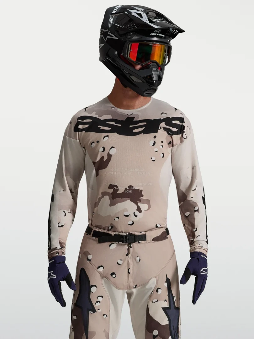 ALPINESTARS RACER LONE DESERT CAMO / BLACK JERSEY