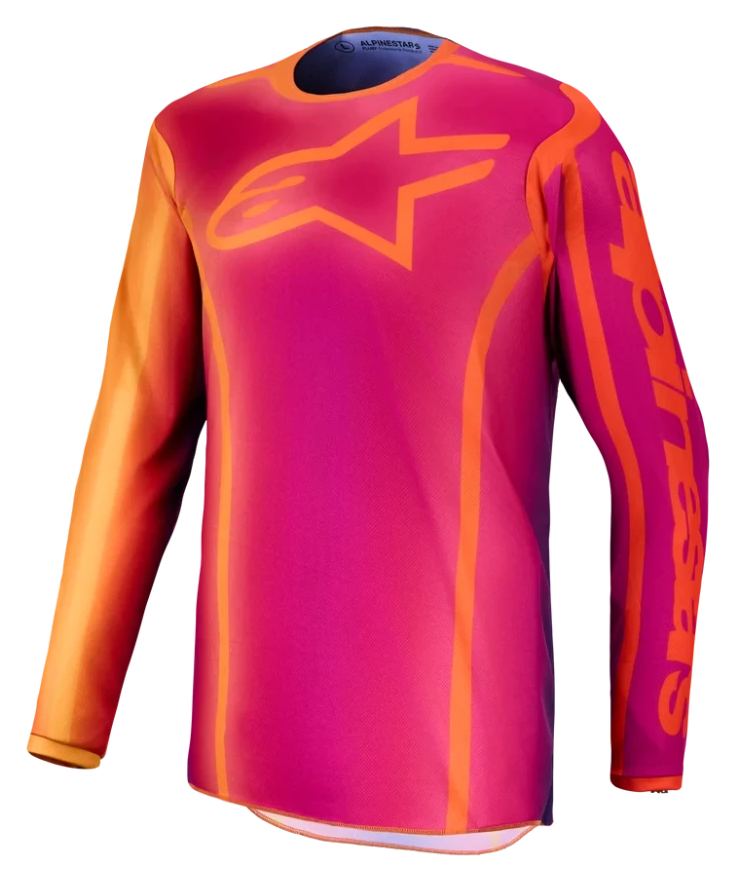 ALPINESTARS FLUID KEPLER DARK PUR / ORANGE JERSEY
