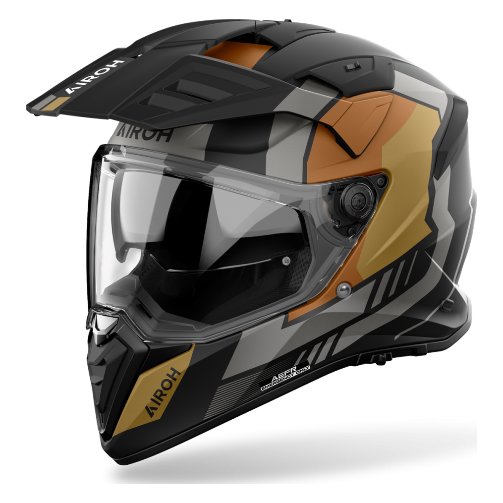 AIROH BANDIT HORN GOLD MATT