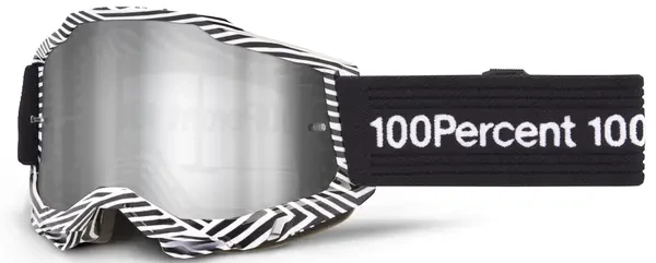 100% ACCURI 2 SAMBA MIRROR SILVER LENS GOGGLE