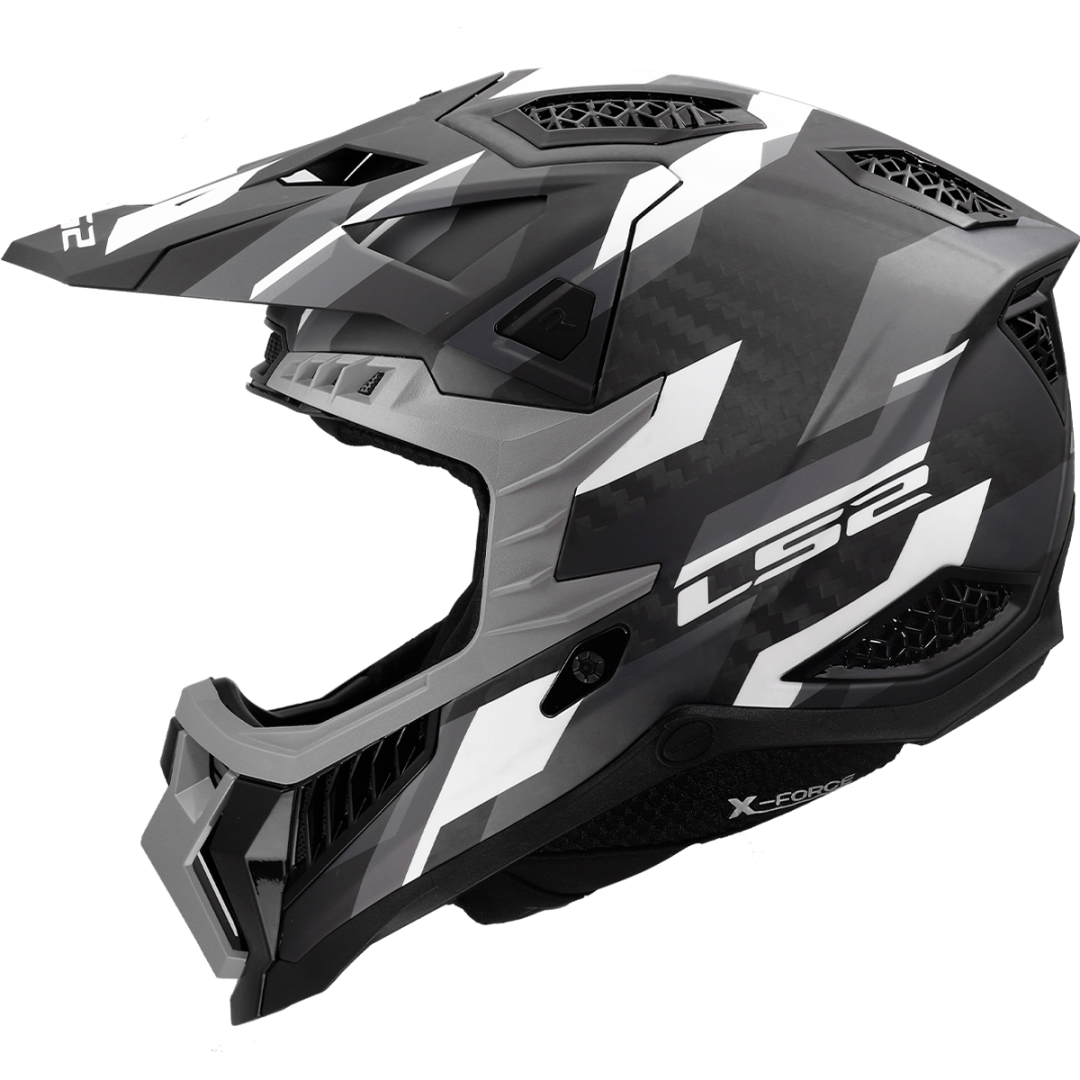 LS2 MX703 X-FORCE PHANTOM MATT BLACK / GREY