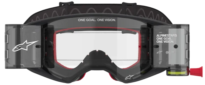 ALPINESTARS SUPERTECH CORP BLACK CLEAR LENS GOGGLES