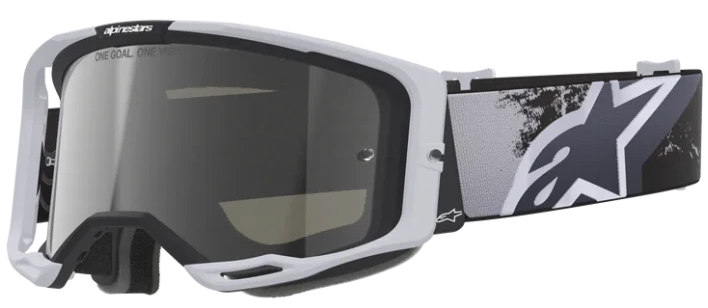 ALPINESTARS VIISON 8 LAHND IRON CAMO MIRROR SILVER LENS GOGGLES