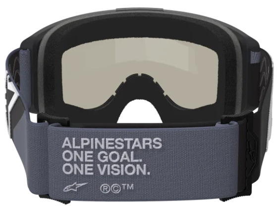 ALPINESTARS VISON SAND BLACK GREY DARK SMOKE LENS GOGGLES