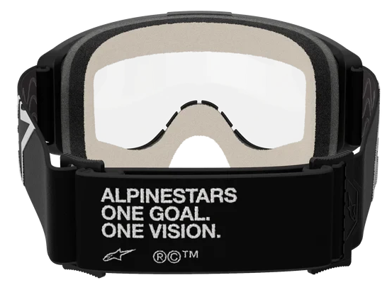 ALPINESTARS VISION 5 CORP BLACK CLEAR LENS GOGGLES