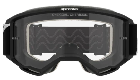ALPINESTARS VISION 5 CORP BLACK CLEAR LENS GOGGLES