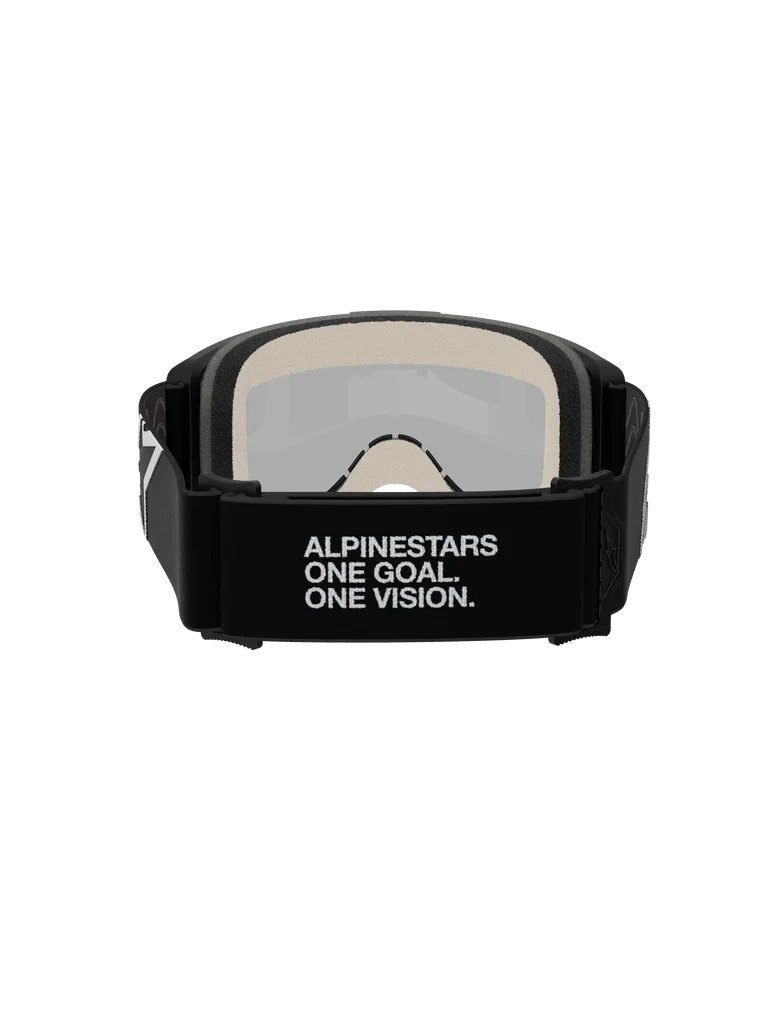 ALPINESTARS VIISON 5 CORP BLACK MIRROR SILVER LENS GOGGLES