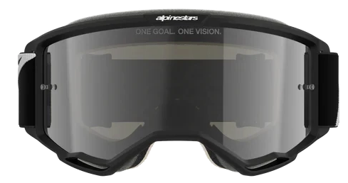 ALPINESTARS VISION 5 CORP BLACK MIRROR SILVER LENS GOGGLES