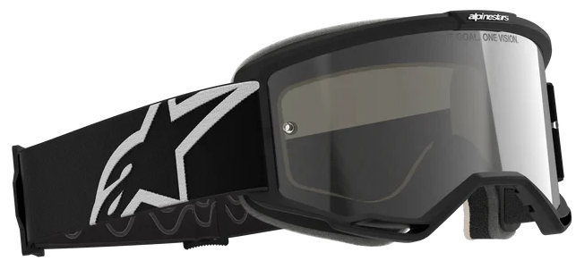 ALPINESTARS VISION 5 CORP BLACK MIRROR SILVER LENS GOGGLES