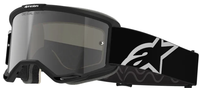 ALPINESTARS VISION 5 CORP BLACK MIRROR SILVER LENS GOGGLES