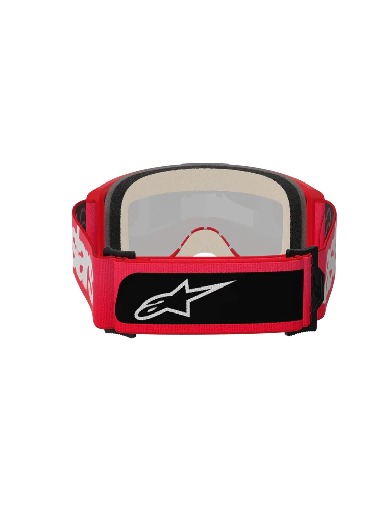 ALPINESTARS VISION 5 BLAZE RED MIRROR GOLD LENS GOGGLES