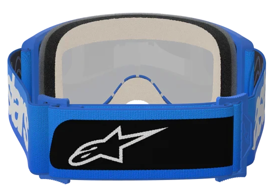 ALPINESTARS VISION 5 BLAZE BLUE MIRROR BLUE LENS GOGGLES