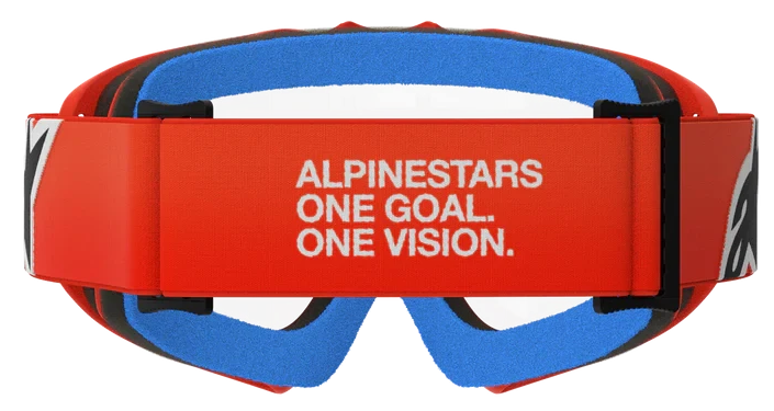 ALPINESTARS YOUTH VISION CORP ORANGE CLEAR LENS GOGGLES