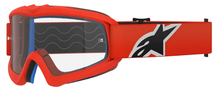 ALPINESTARS YOUTH VISION CORP ORANGE CLEAR LENS GOGGLES