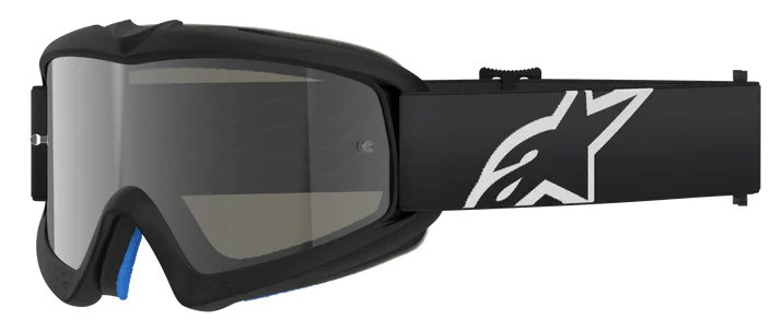 ALPINESTARS YOUTH VISION CORP BLACK MIRROR SILVER LENS GOGGLES