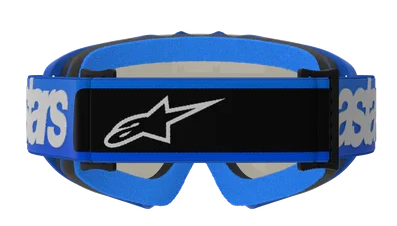 ALPINESTARS YOUTH VISION BLAZE BLUE MIRROR BLUE LENS GOGGLES