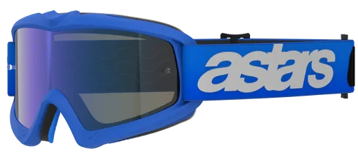 ALPINESTARS YOUTH VISION BLAZE BLUE MIRROR BLUE LENS GOGGLES