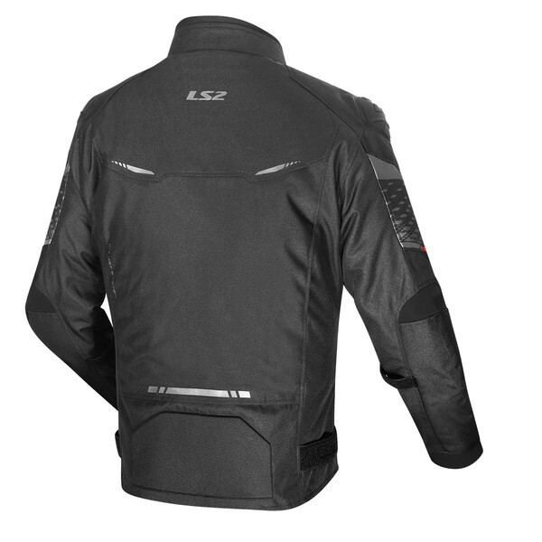 LS2 APEX EVO BLACK / DARK GREY KID JACKET