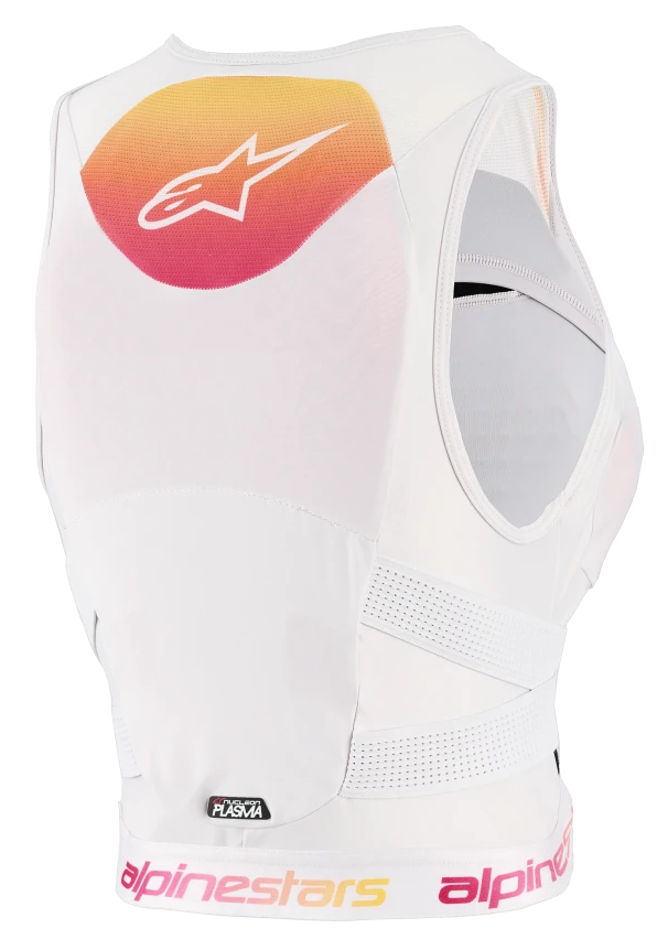 ALPINESTARS STELLA PLASMA LIGHT LILAC / FADE WHITE CHEST PROTECTOR