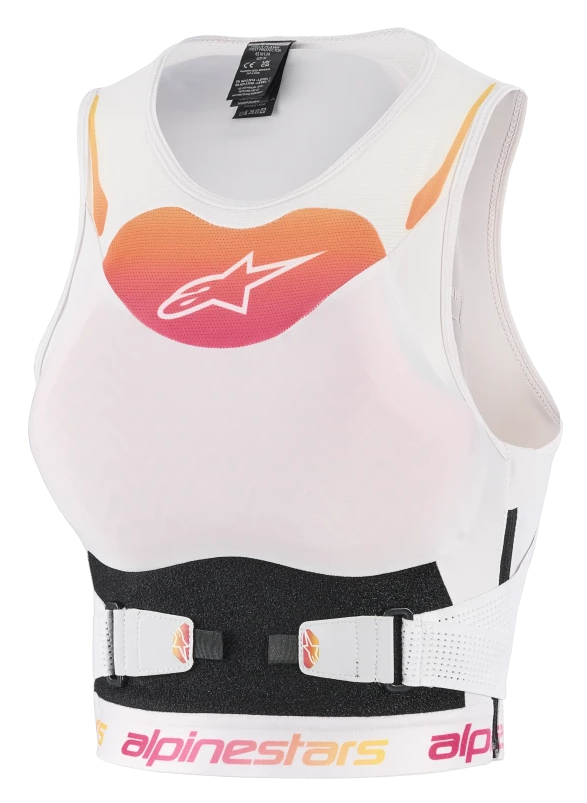ALPINESTARS STELLA PLASMA LIGHT LILAC / FADE WHITE CHEST PROTECTOR