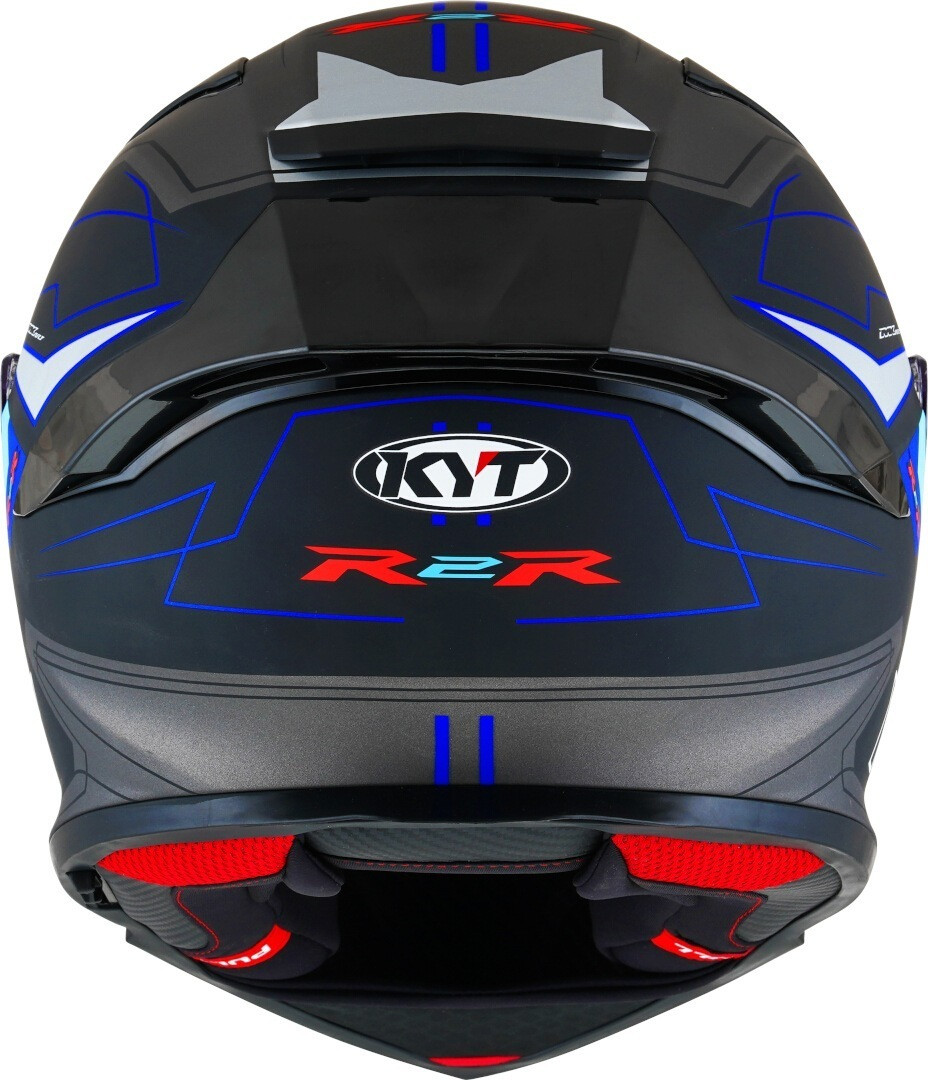 Kyt R2R Led Matt Black / Blue