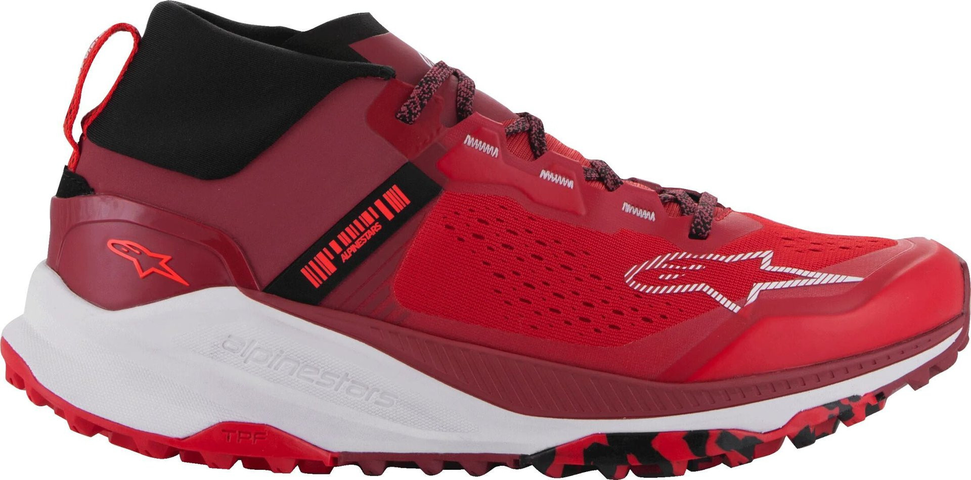 Alpinestars Meta XR V2 Bright Red / Dark Red / White Shoes