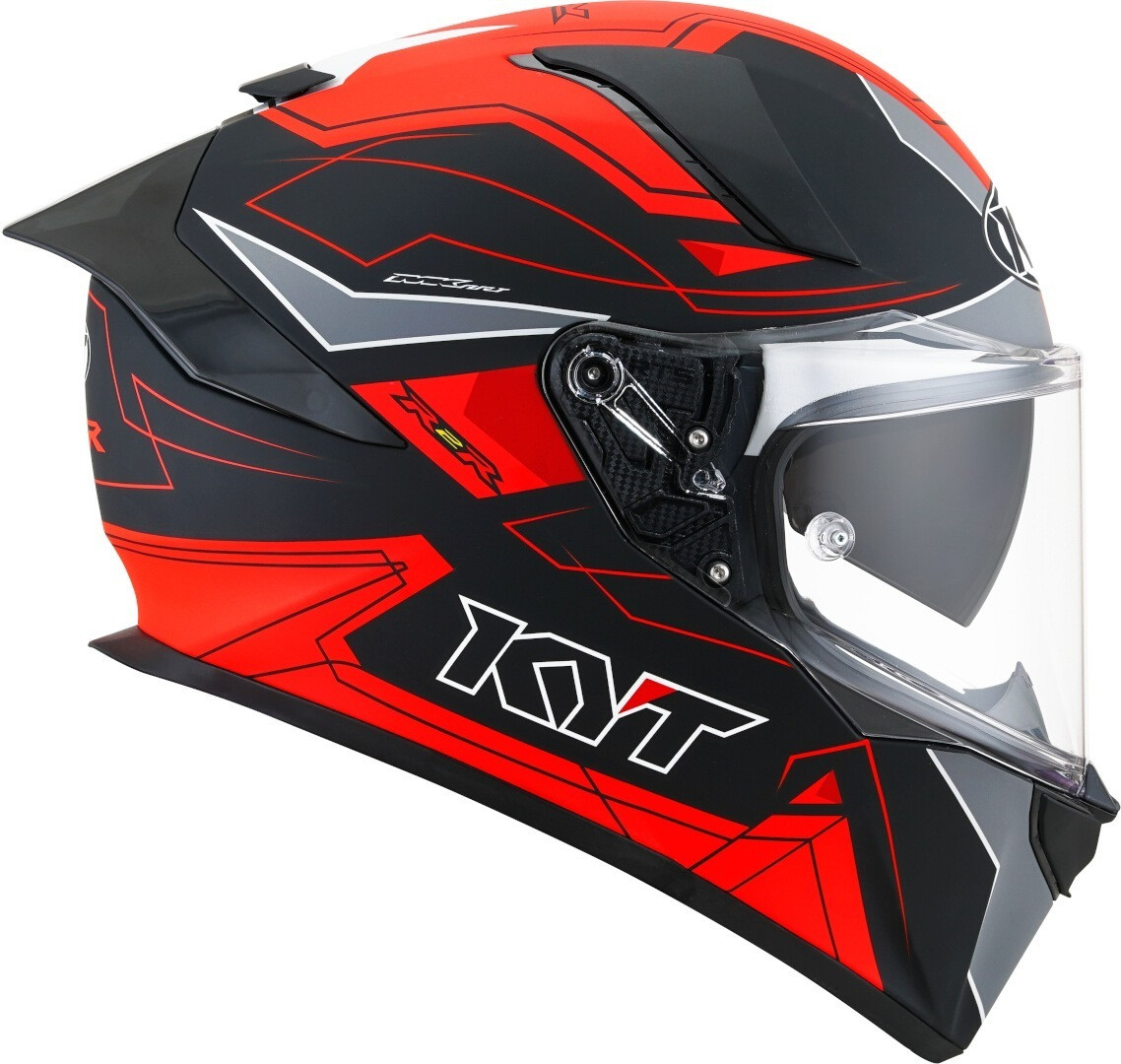 Kyt R2R Led Matt Black / Red