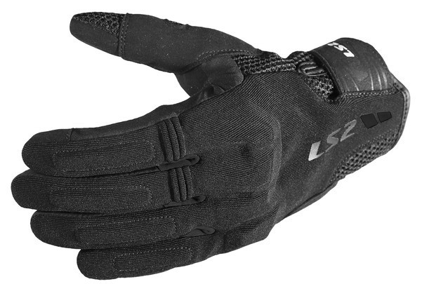 LS2 DART 3 BLACK WOMAN GLOVES