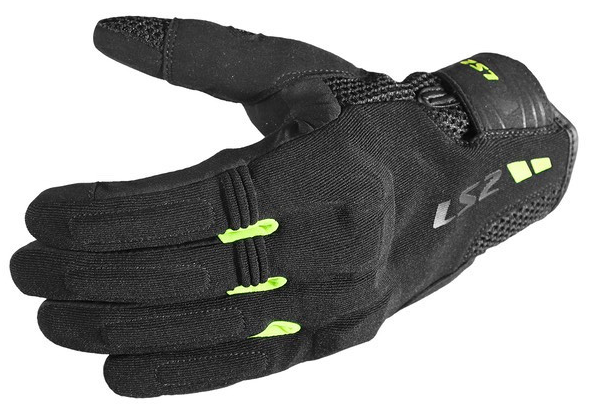 LS2 DART 3 BLACK / YELLOW GLOVES