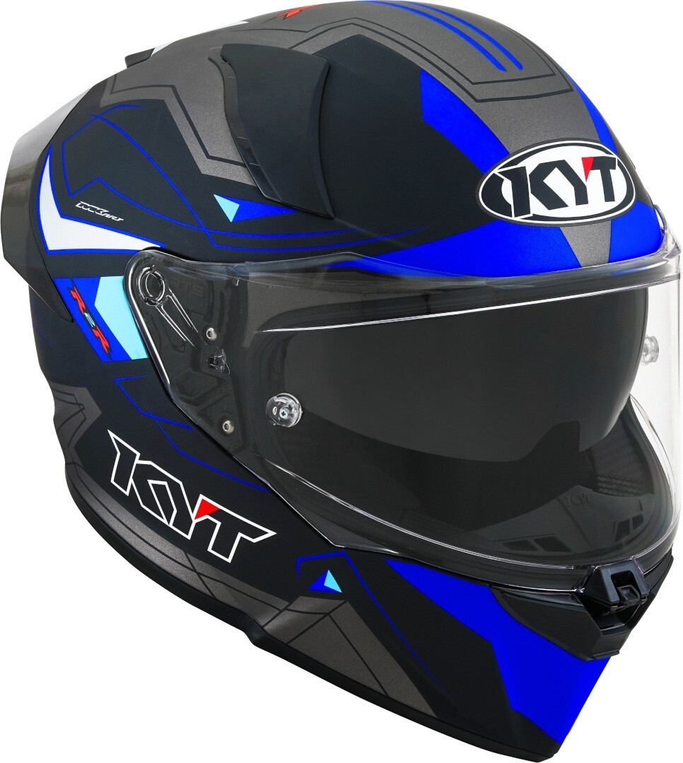Kyt R2R Led Matt Black / Blue