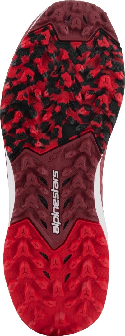 Alpinestars Meta XR V2 Bright Red / Dark Red / White Shoes