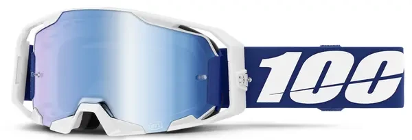 100% ARMATIC BLUE MIRROR LENS GOGGLE
