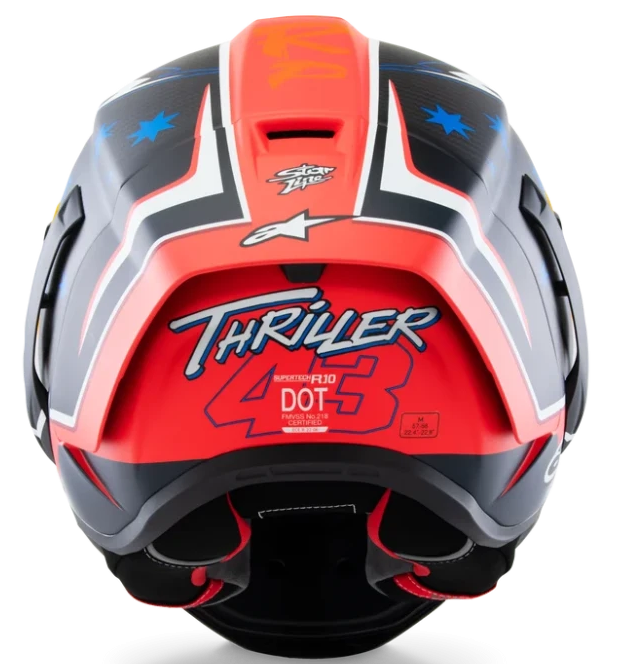 Alpinestars Supertech R10 Miller Carbon Red Matt