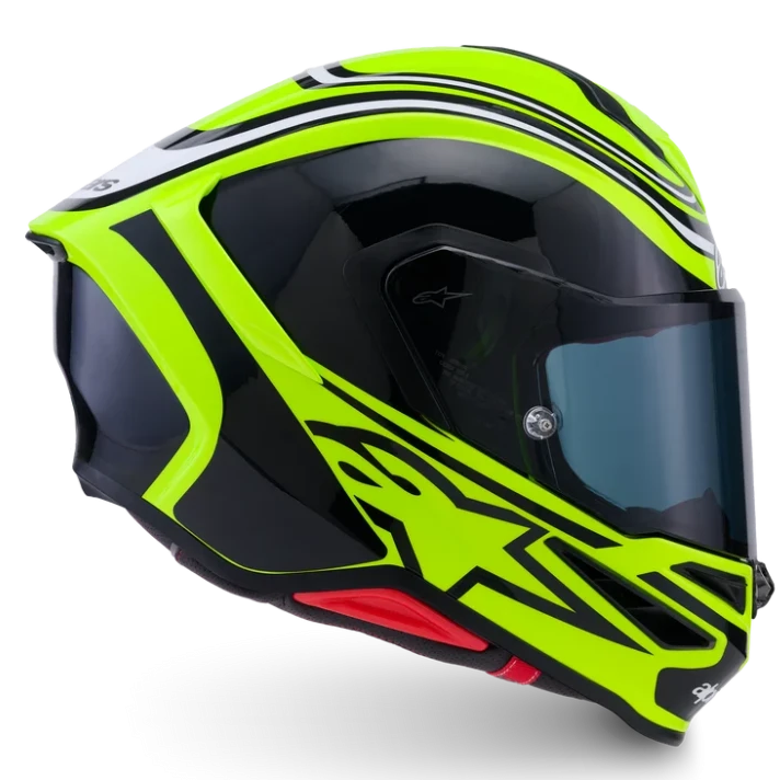 ALPINESTARS S-R7 ZEAL YELLOW FLUO / BLACK / WHITE