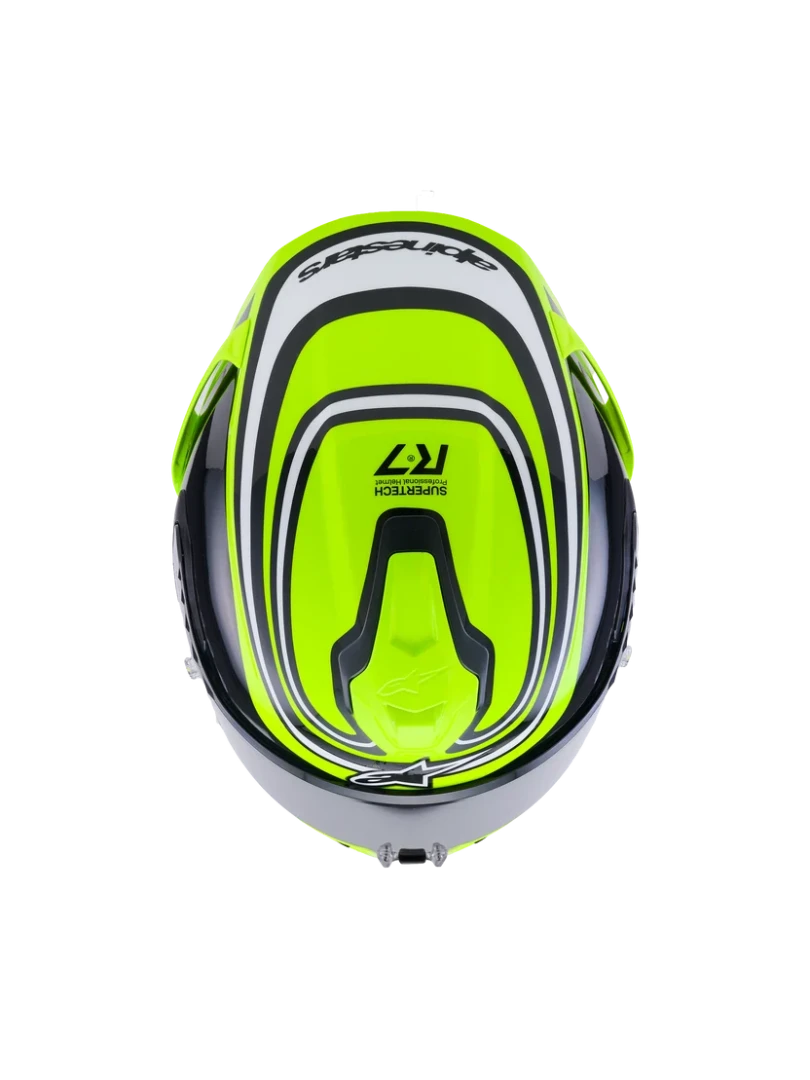 ALPINESTARS S-R7 ZEAL YELLOW FLUO / BLACK / WHITE