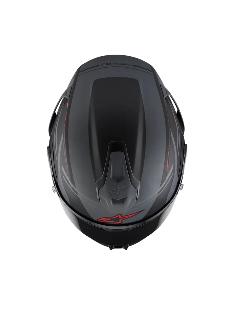 ALPINESTARS S-R7 A-CORE BLACK / GREY / RED MATT