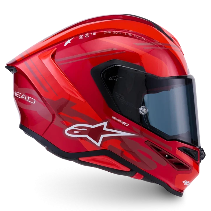 ALPINESTARS S-R7 A-CORE RED / WHITE