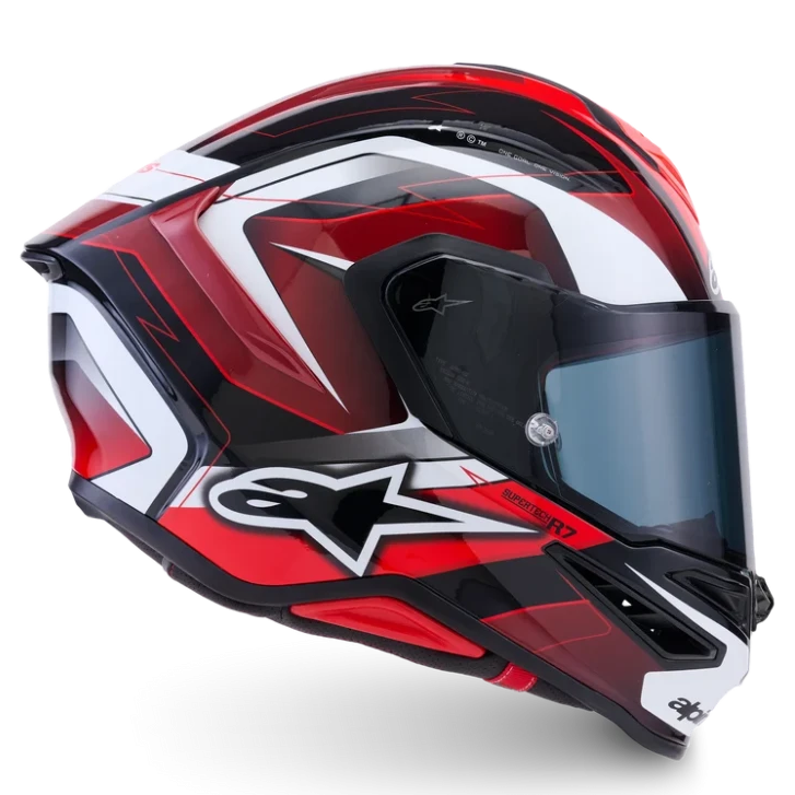 ALPINESTARS S-R7 KINETIS BLACK / RED / WHITE