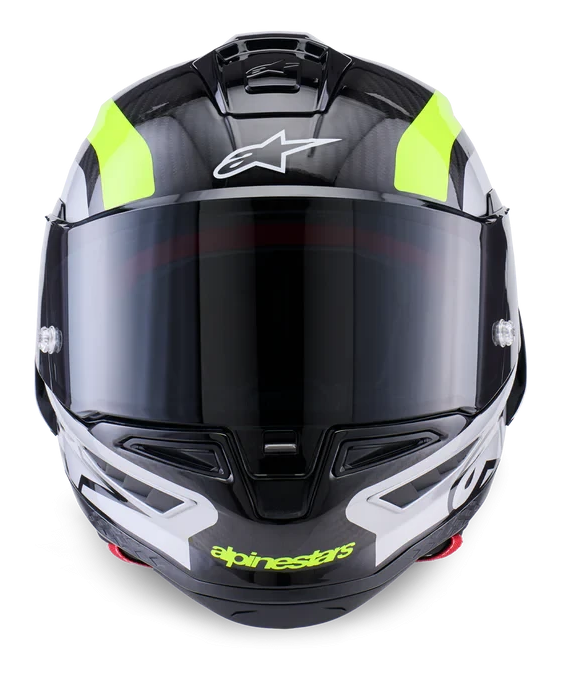 ALPINESTARS SUPERTECH R10 ARIUS BLACK / SILVER / YELLOW