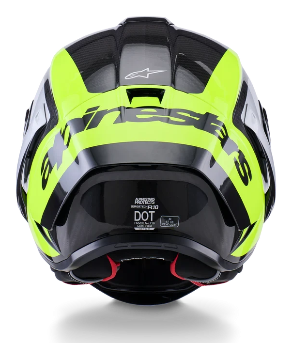 ALPINESTARS SUPERTECH R10 ARIUS BLACK / SILVER / YELLOW