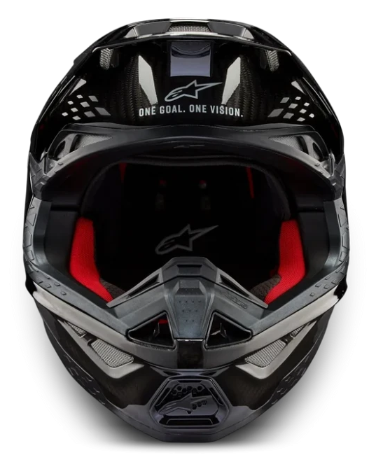 ALPINESTARS SUPERTECH M10 BLACK GLOSSY CARBON