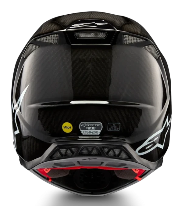 ALPINESTARS SUPERTECH M10 BLACK GLOSSY CARBON